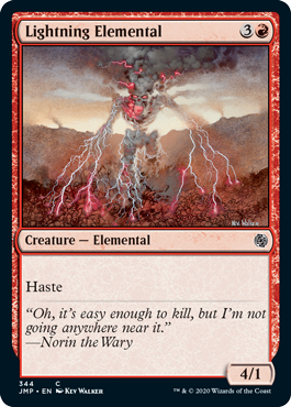 Lightning Elemental (Jumpstart) Near Mint