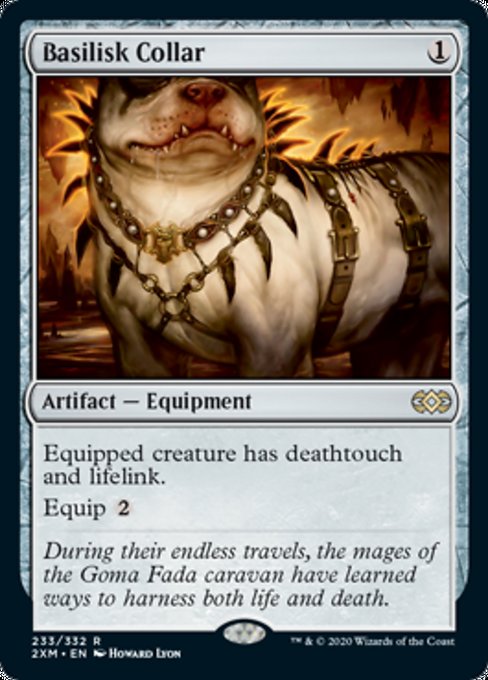Basilisk Collar (Double Masters) Near Mint