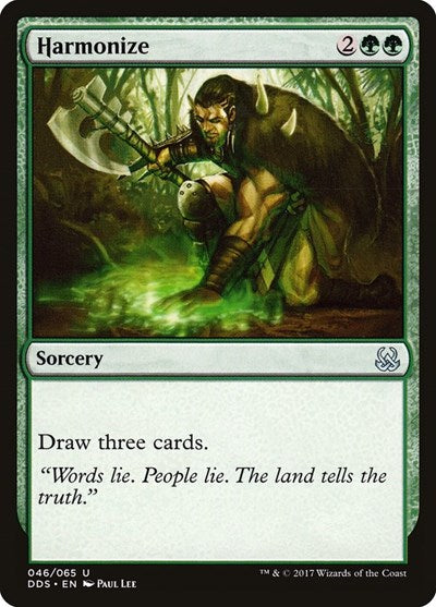 Harmonize (Duel Decks: Mind vs Might) Near Mint