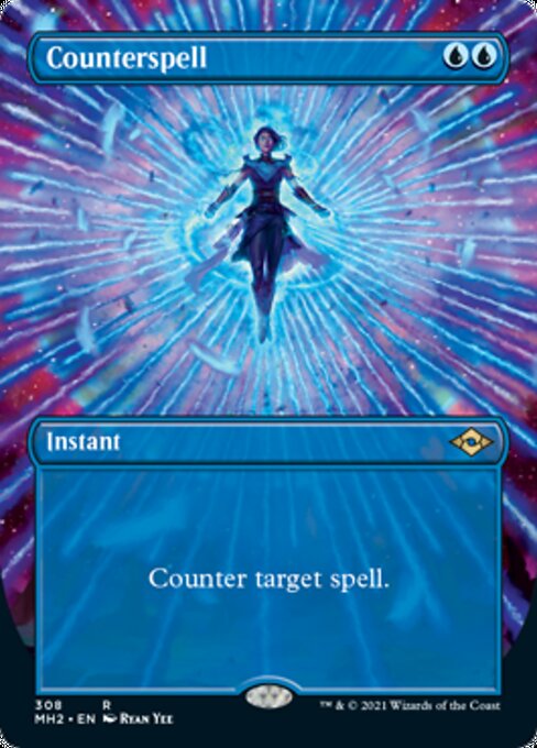 Counterspell (Borderless) (Modern Horizons 2) Near Mint