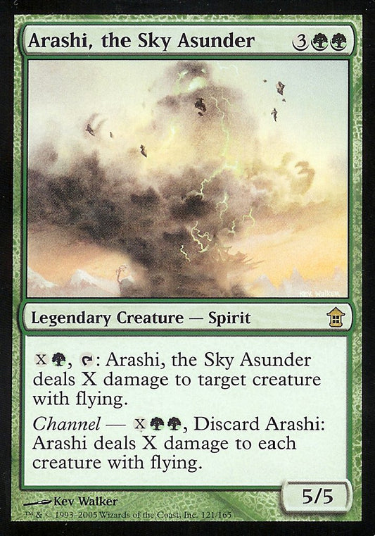 Arashi, the Sky Asunder (Saviors of Kamigawa) Near Mint Foil