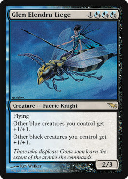Glen Elendra Liege (Shadowmoor) Near Mint Foil