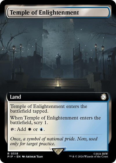 Temple of Enlightenment (Extended Art) (Universes Beyond: Fallout) Near Mint