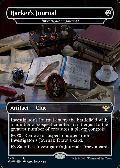 Harker's Journal (Innistrad: Crimson Vow) Near Mint
