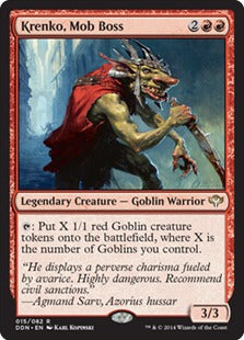 Krenko, Mob Boss (Duel Decks: Speed vs Cunning) Near Mint