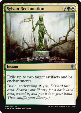 Sylvan Reclamation (Commander 2016 Edition) Near Mint