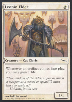 Leonin Elder (Mirrodin) Near Mint