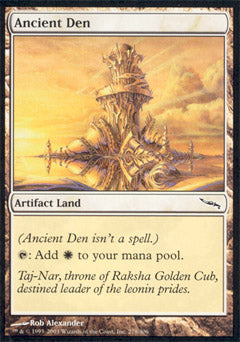 Ancient Den (Mirrodin) Light Play Foil