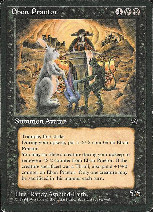Ebon Praetor (Fallen Empires) Near Mint