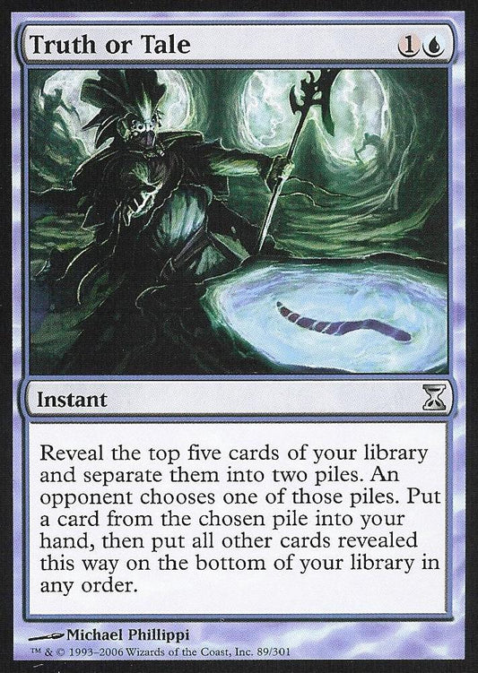 Truth or Tale (Time Spiral) Near Mint Russian