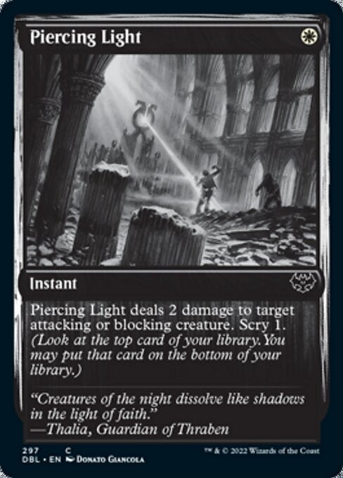 Piercing Light (Innistrad: Double Feature) Near Mint