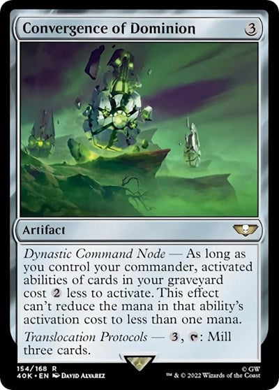 Convergence of Dominion (Surge Foil) (Universes Beyond: Warhammer 40K) Near Mint