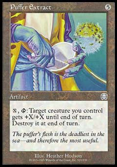Puffer Extract (Mercadian Masques) Near Mint