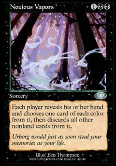 Noxious Vapors (Planeshift) Near Mint Foil