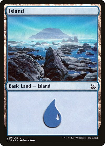 Island (29) (Duel Decks: Mind vs Might) Near Mint