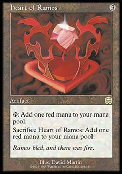 Heart of Ramos (Mercadian Masques) Near Mint Chinese