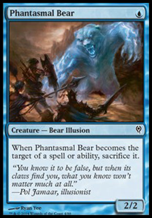 Phantasmal Bear (Duel Decks: Jace vs Vraska) Near Mint