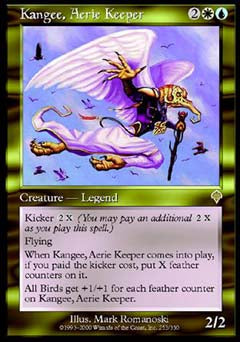 Kangee, Aerie Keeper (Invasion) Near Mint Japanese