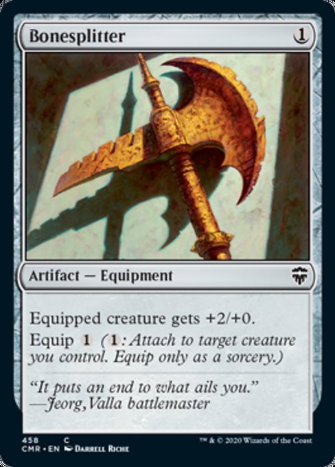 Bonesplitter (Commander 2020 Commander Legends) Near Mint