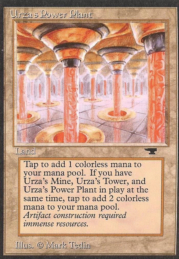 Urza's Power Plant (Columns) (Antiquities) Good
