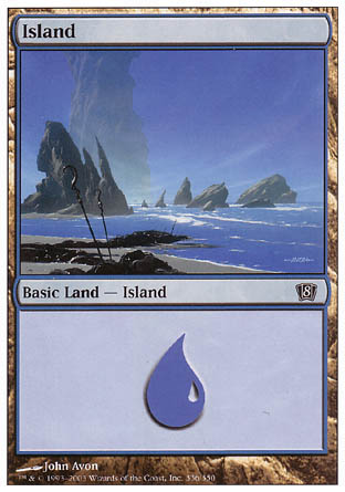 Island (336) (8th Edition) Near Mint