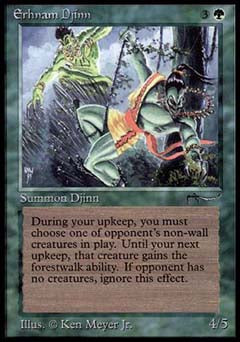 Erhnam Djinn (Arabian Nights) Near Mint