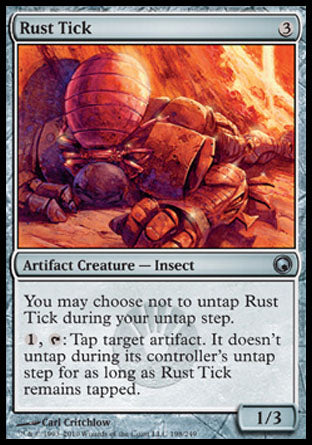 Rust Tick (Scars of Mirrodin) Near Mint Foil