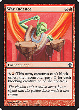 War Cadence (Commander 2013 Edition) Near Mint