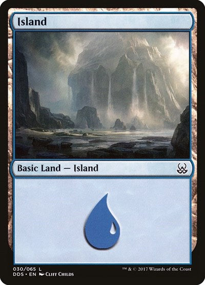 Island (30) (Duel Decks: Mind vs Might) Near Mint