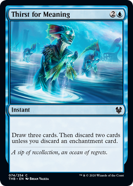 Thirst for Meaning (Theros Beyond Death) Near Mint