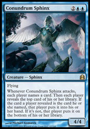 Conundrum Sphinx (Commander) Light Play
