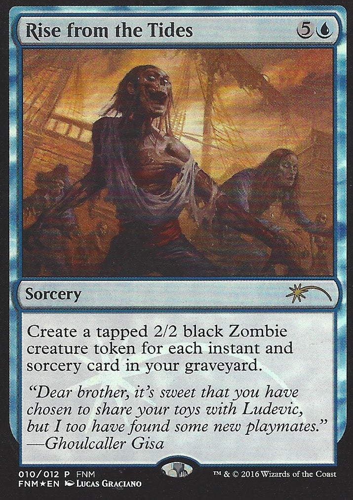 Rise from the Tides (FNM) (Promotional Cards) Near Mint Foil