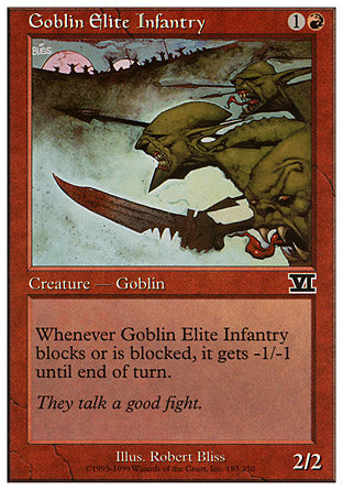 Goblin Elite Infantry (Classic 6th Edition) Light Play