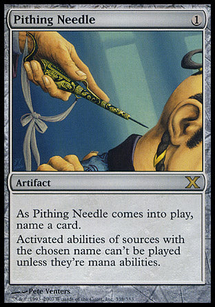 Pithing Needle (10th Edition) Near Mint Foil