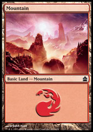 Mountain (311) (Commander) Near Mint