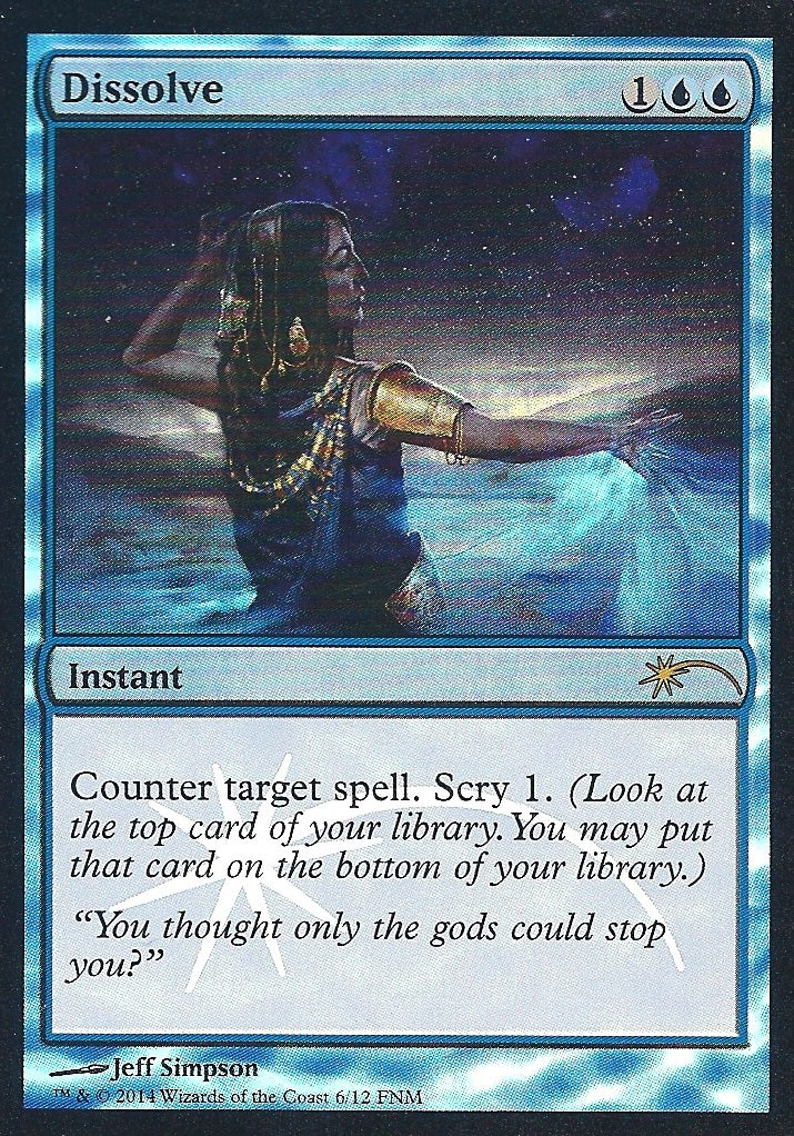 Dissolve (FNM) (Promotional Cards) Near Mint Foil