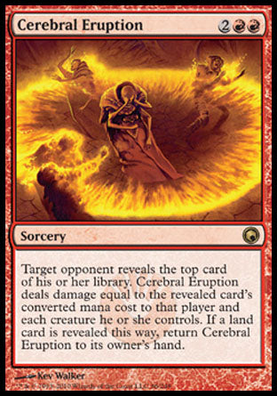 Cerebral Eruption (Scars of Mirrodin) Near Mint Foil