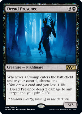 Dread Presence (Magic 2020 Core Set) Near Mint