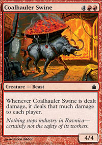 Coalhauler Swine (Ravnica) Near Mint Foil