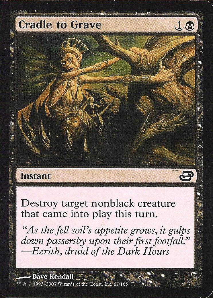 Cradle to Grave (Planar Chaos) Near Mint Foil