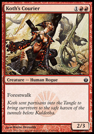 Koth's Courier (Mirrodin Besieged) Near Mint