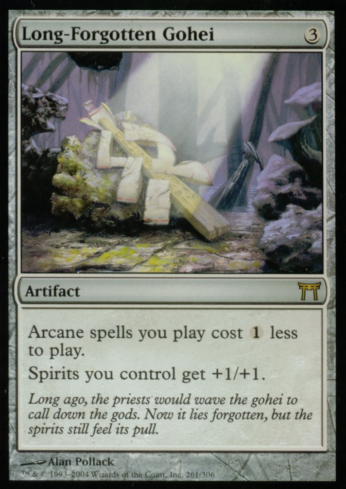 Long-Forgotten Gohei (Champions of Kamigawa) Light Play