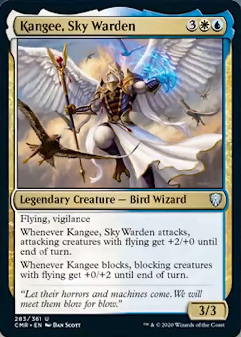 Kangee, Sky Warden (Commander Legends) Near Mint