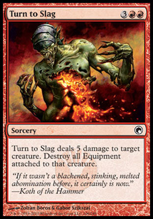 Turn to Slag (Scars of Mirrodin) Near Mint