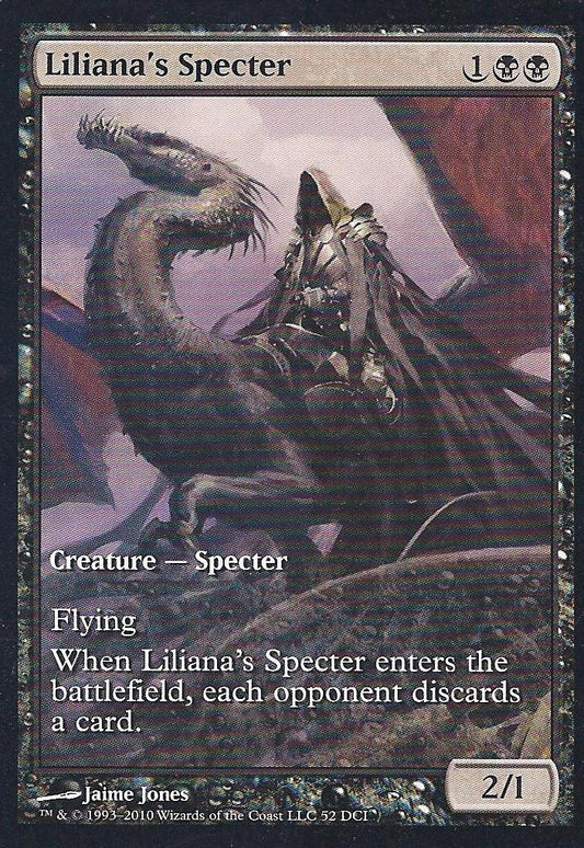Liliana's Specter (Full Art Promo) (Promotional Cards) Light Play