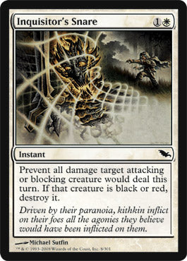 Inquisitor's Snare (Shadowmoor) Near Mint