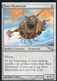 Rust Elemental (Mirrodin) Light Play