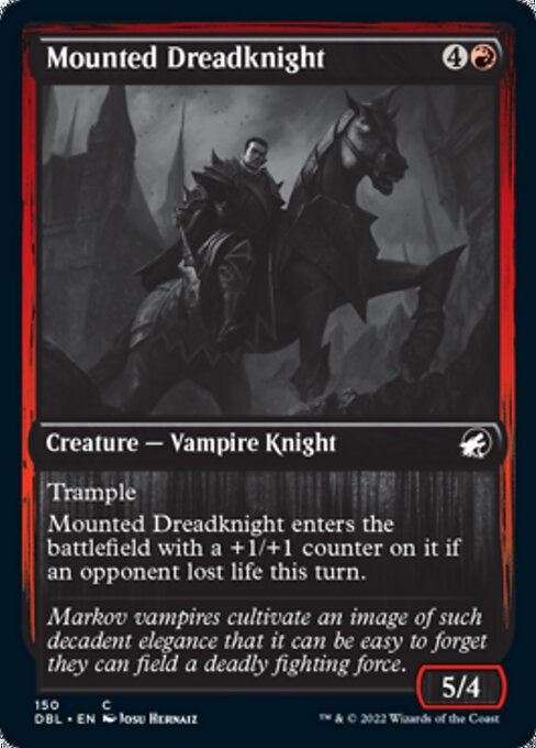 Mounted Dreadknight (Innistrad: Double Feature) Near Mint