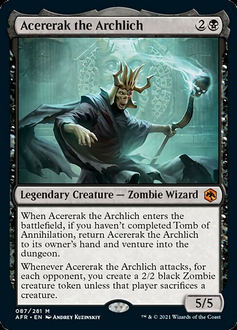 Acererak the Archlich (Adventures in the Forgotten Realms) Near Mint