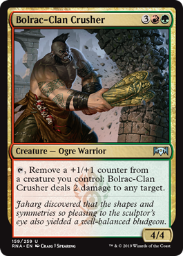 Bolrac-Clan Crusher (Ravnica Allegiance) Near Mint Foil